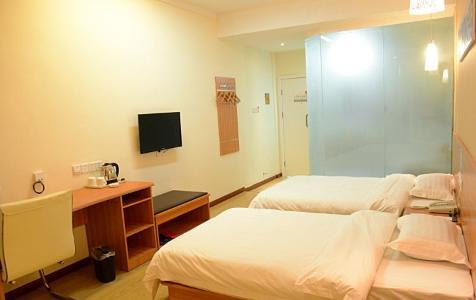 Thank Inn Chain Hotel Henan Xinyang Train Station Gongqu Road Bagian luar foto
